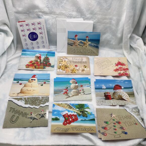 The Best Card Company Christmas Greeting Card set of 20 - Picture 1 of 8